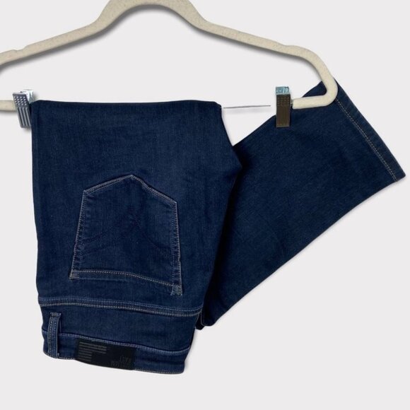 William Rast Justin Timberlake Slim Leg Dark Blue Jeans Size 12 Denim Mid Rise - Picture 8 of 13